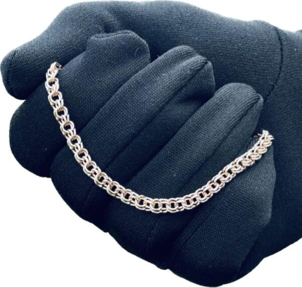 585 red gold Bismark bracelet - 23 cm